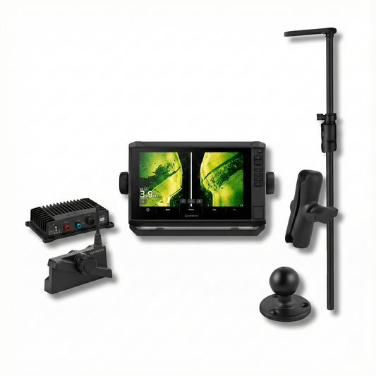 LiveScope™ Plus Starter Bundle: ECHOMAP UHD2 9" & LiveScope Plus with Pole