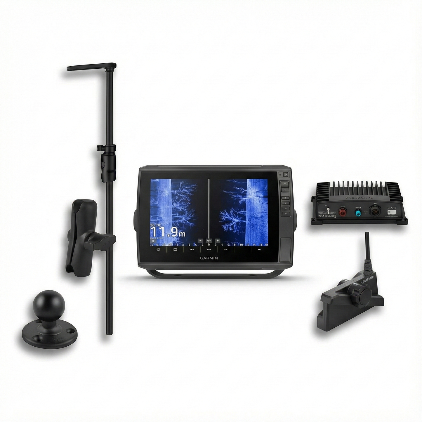LiveScope™ Plus Value Bundle: ECHOMAP Ultra 2 10" & LiveScope Plus with Pole