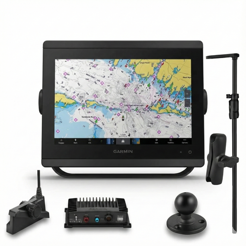 LiveScope™ Plus Pro Bundle: GPSMAP 8410xsv & LiveScope Plus with Pole