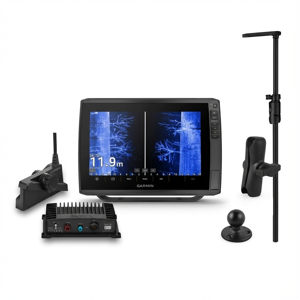 LiveScope™ Plus Elite Bundle: ECHOMAP Ultra 2 12" & LiveScope Plus with Pole