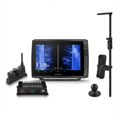LiveScope™ Plus Elite Bundle: ECHOMAP Ultra 2 12" & LiveScope Plus with Pole