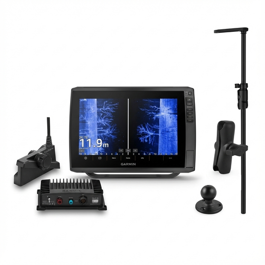 LiveScope™ Plus Elite Bundle: ECHOMAP Ultra 2 12" & LiveScope Plus with Pole