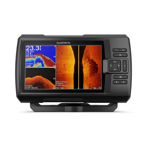 Garmin STRIKER Vivid 7sv GPS Fishfinder with Transducer, 7-inch Color Display